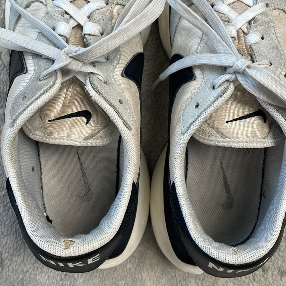 Nike Phoenix Waffle Sneakers Athletic Shoes White Sanddrift Black Womens 9.5 - Picture 7 of 15